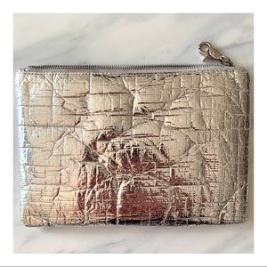 SILVER FOIL MAKE UP CASE